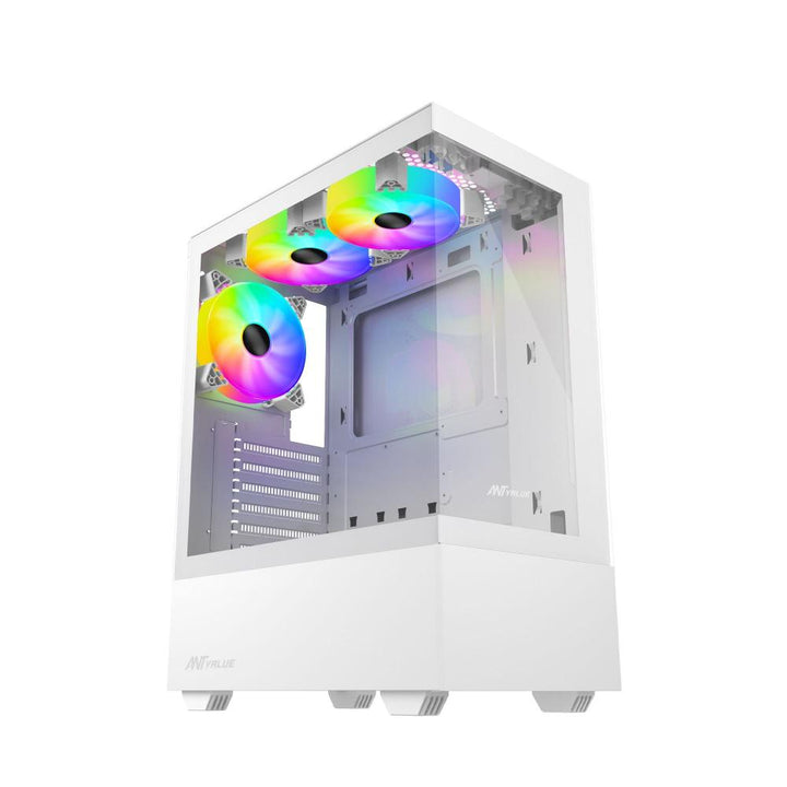 ANT VALUE CV100 ATX Mid Tower Cabinet ( White ) - Byte Baazar