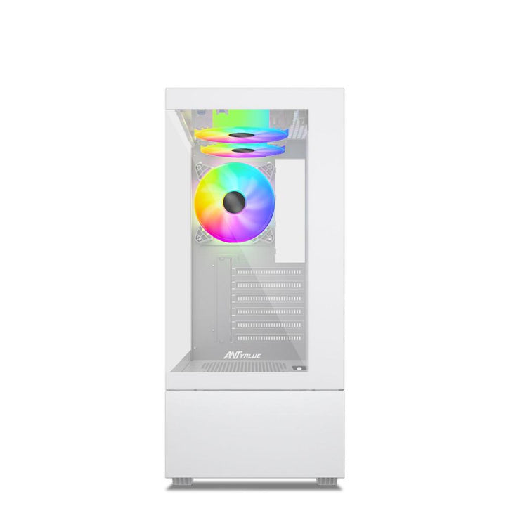 ANT VALUE CV100 ATX Mid Tower Cabinet ( White ) - Byte Baazar