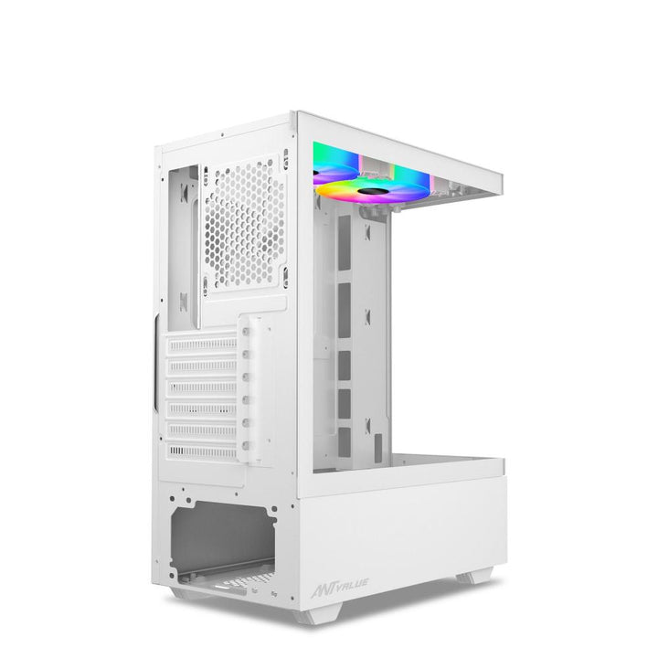 ANT VALUE CV100 ATX Mid Tower Cabinet ( White ) - Byte Baazar