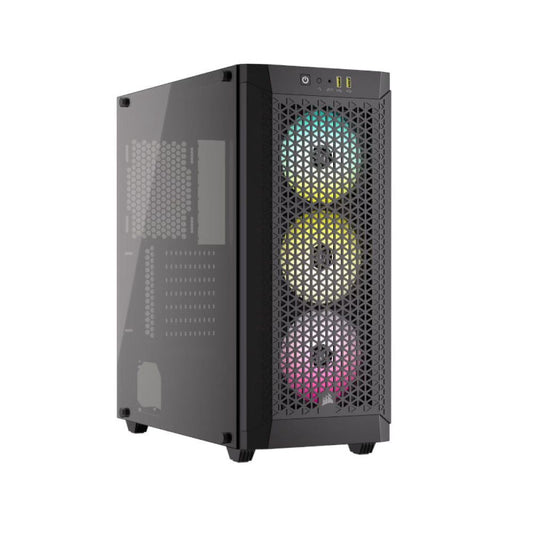 CORSAIR 480T RGB Airflow Tempered Glass ATX Mid Tower Cabinet (Black) - Byte Baazar