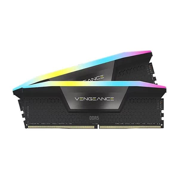 CORSAIR Vengeance RGB 32GB ( 16GB x 2 ) DDR5 6000MHz RAM ( Grey ) - Byte Baazar