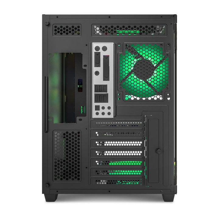 ANT ESPORTS Crystal X11 ARGB ATX Mid Tower Cabinet ( Black ) - Byte Baazar