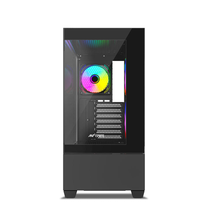 ANT ESPORTS Crystal Z3 ARGB ATX Mid Tower Cabinet ( Black ) - Byte Baazar