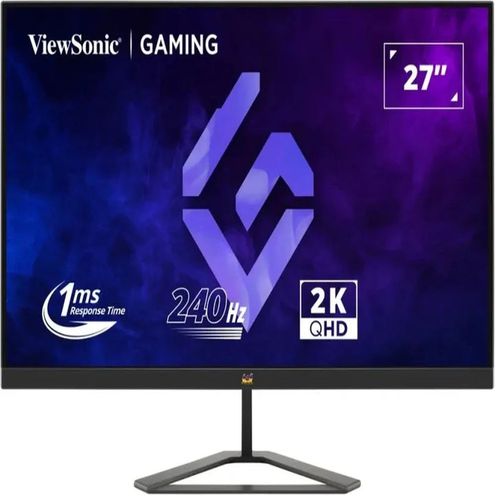 VIEWSONIC VX2758A-2K-PRO-3 27 Inch QHD 240Hz IPS Panel 130% SRGB 1MS Freesync IPS Gaming Monitor - Byte Baazar