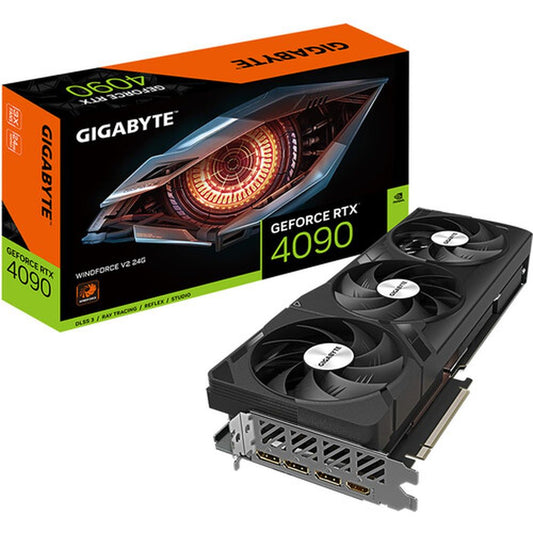 GIGABYTE GeForce RTX 4090 WindForce V2 24GB Nvidia Graphic Card - Byte Baazar