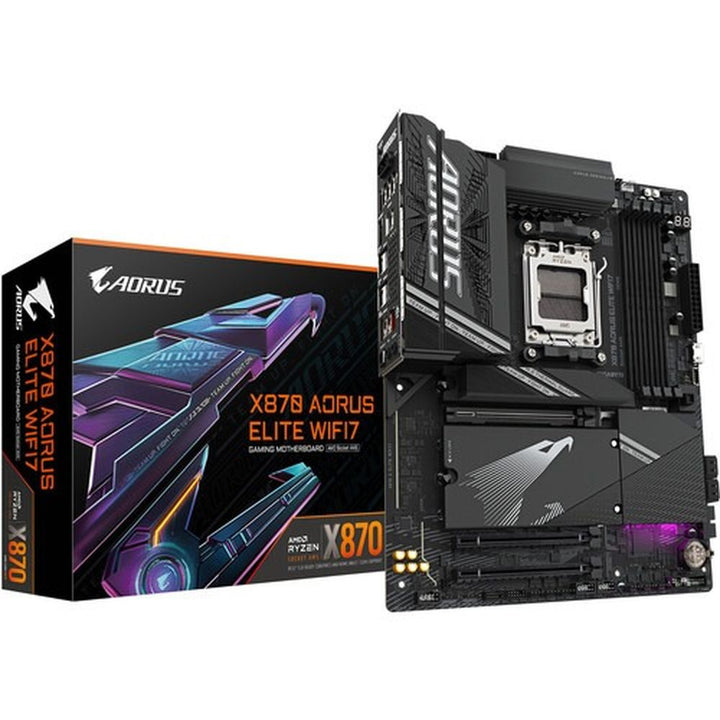 GIGABYTE X870 AORUS ELITE WIFI7 DDR5 AMD Motherboard - Byte Baazar