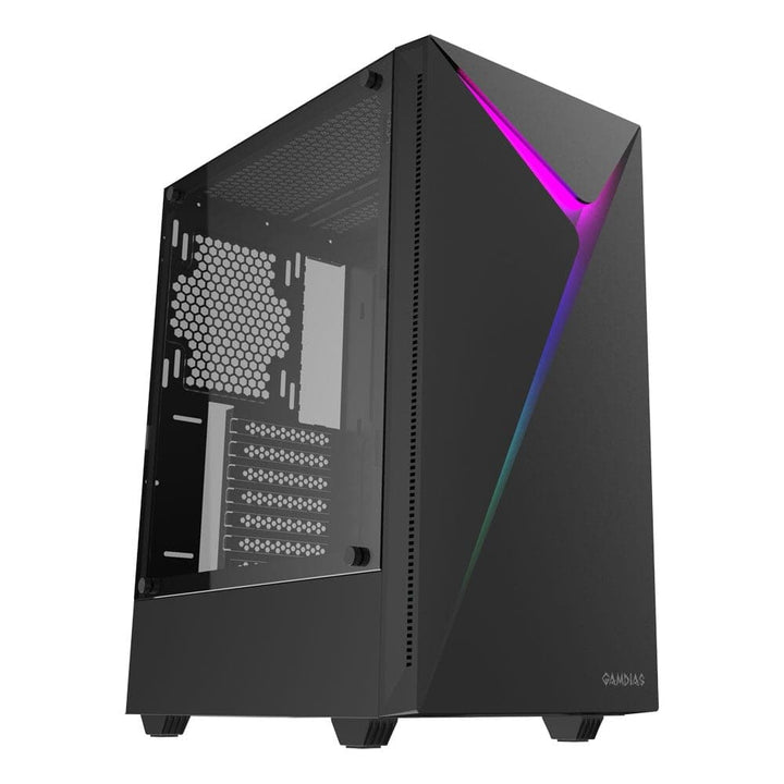 GAMDIAS Argus E4 ATX Mid Tower Cabinet (Black) - Byte Baazar