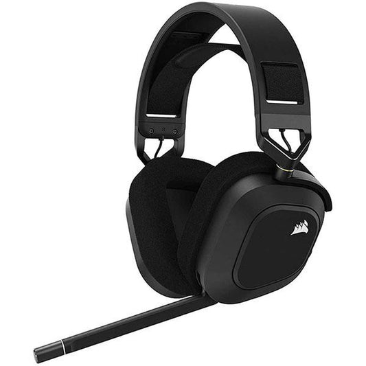 CORSAIR HS80 RGB USB Wireless 7.1 Surround Gaming Headphone ( Carbon ) ( PC/ PS5 /PS4 ) - Byte Baazar