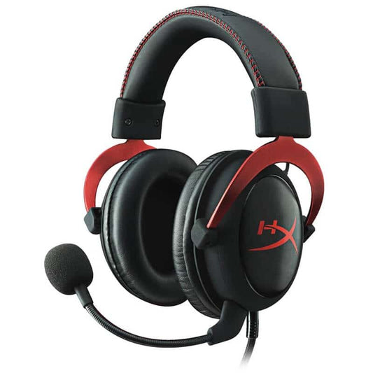 HYPERX Cloud 2 Wired 7.1 Surround Gaming Headphone ( Red ) ( PC / Mobile / Xbox )[ HyperX Cloud II ] - Byte Baazar