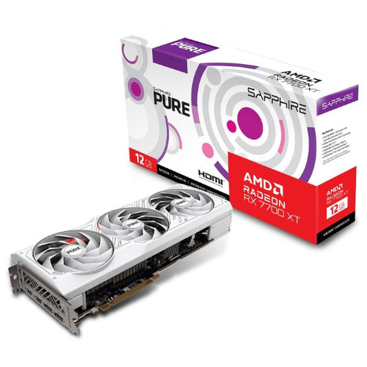 SAPPHIRE Radeon Pure RX 7700 XT 12GB AMD Graphic Card - Byte Baazar