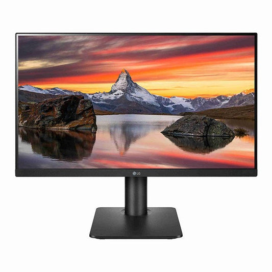 LG 24MP450-B 24 Inch FHD 75Hz IPS Panel 5MS AMD Freesync Monitor - Byte Baazar