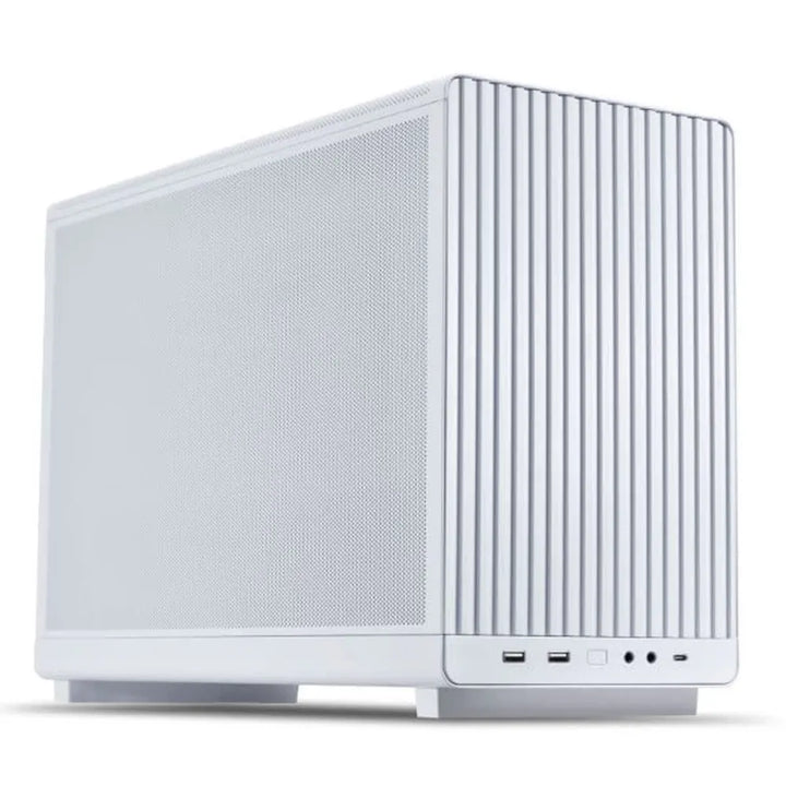 LIAN LI A3-MATX Mini Tower Cabinet (White) - Byte Baazar