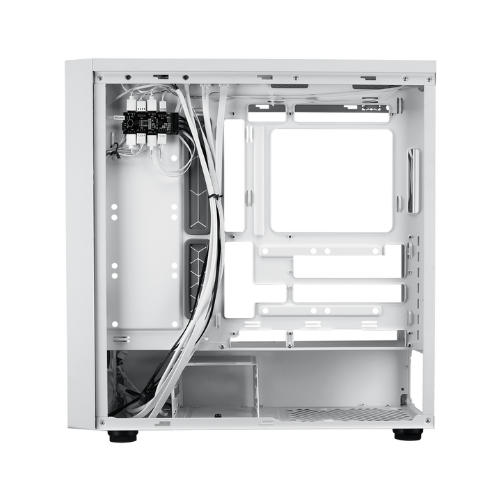 COOLER MASTER MB600 ARGB ATX Mid Tower Cabinet (White) - Byte Baazar