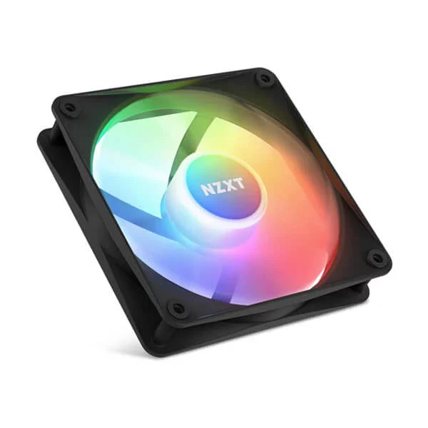 NZXT F120 RGB Core 120mm Cabinet Fan Black (Single Pack) - Byte Baazar