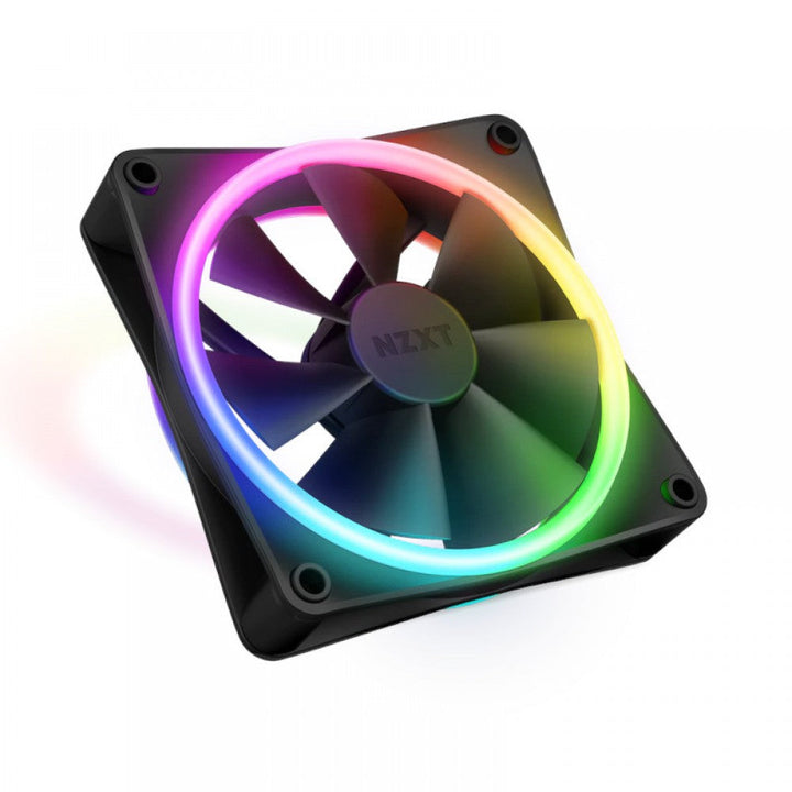 NZXT F120 RGB Duo 120mm Cabinet Fan Black (Single Pack) - Byte Baazar