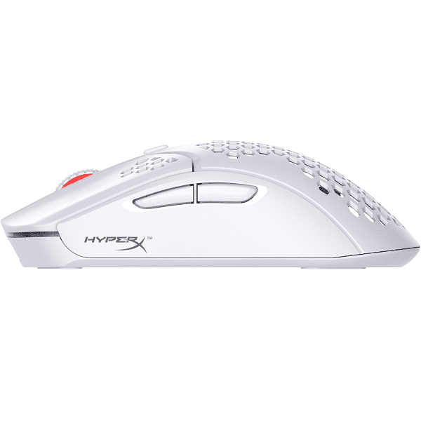 HYPERX Pulsefire Haste Wireless Ambidextrous Gaming Mouse ( 4P5E4AA ) ( 16000DPI / 6 Macro Buttons ) ( White ) - Byte Baazar