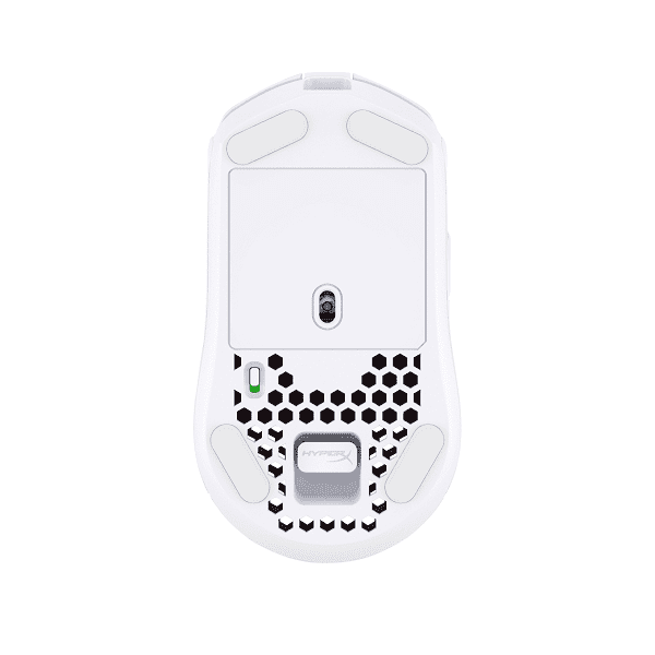 HYPERX Pulsefire Haste Wireless Ambidextrous Gaming Mouse ( 4P5E4AA ) ( 16000DPI / 6 Macro Buttons ) ( White ) - Byte Baazar