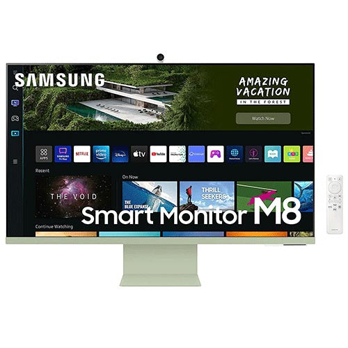 SAMSUNG LS32BM80GUWXXL M8 32 Inch 4K UHD 60Hz VA Panel 99% SRGB 4MS VA Smart Monitor - Byte Baazar