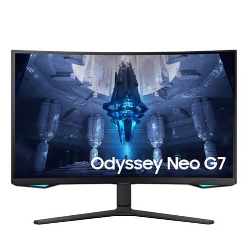 SAMSUNG Odyssey G7 Neo LS32BG750NWXXL 32 Inch 4K UHD 165Hz VA Panel 1MS Gaming Monitor - Byte Baazar