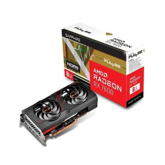 SAPPHIRE Radeon Pulse RX 7600 8GB AMD Graphic Card - Byte Baazar