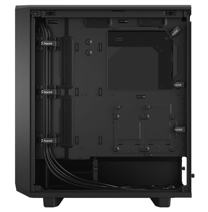 FRACTAL DESIGN Meshify 2 Compact Dark Tint ATX Mid Tower Cabinet (Black) - Byte Baazar