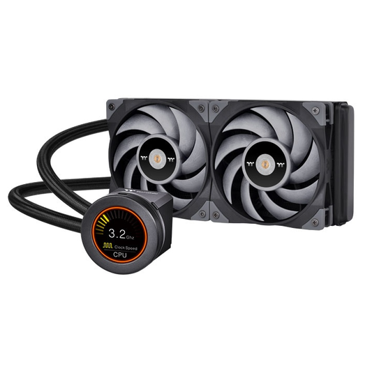 THERMALTAKE Tough Liquid Ultra 240 240mm CPU Liquid Cooler (Black) - Byte Baazar