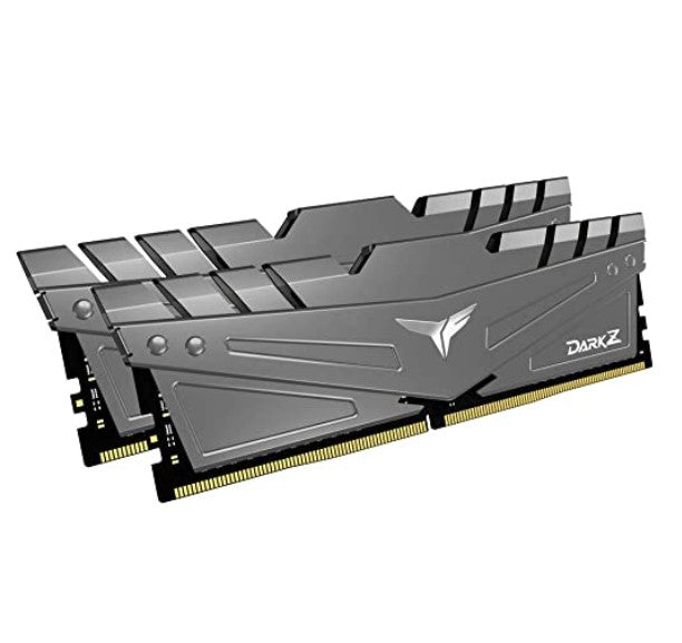 TEAMGROUP T-Force DARK Z 16GB ( 8GB x 2 ) 3600MHz DDR4 RAM ( Gray ) - Byte Baazar