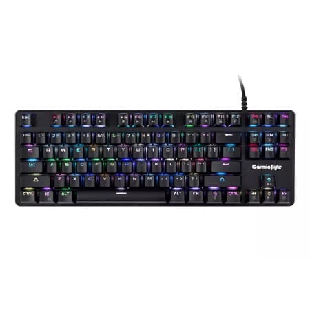 COSMIC BYTE CB-GK-16 Firefly Tenkeyless Mechanical Wired Gaming Keyboard ( Black ) ( Blue Switch ) - Byte Baazar