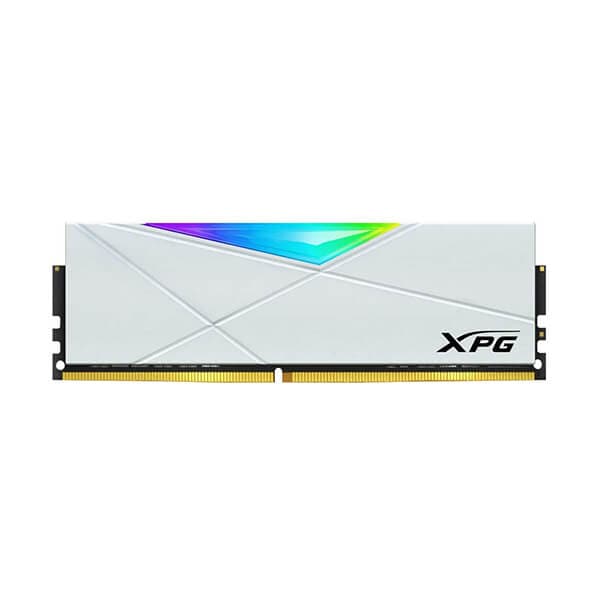 ADATA XPG Spectrix D50 RGB 16GB ( 16GB x 1 ) 3200MHz DDR4 RAM ( White ) - Byte Baazar