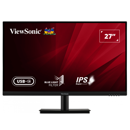 VIEWSONIC VA2709U 27 Inch UHD 60Hz IPS Panel 104%SRGB 4MS Freesync IPS Gaming Monitor - Byte Baazar