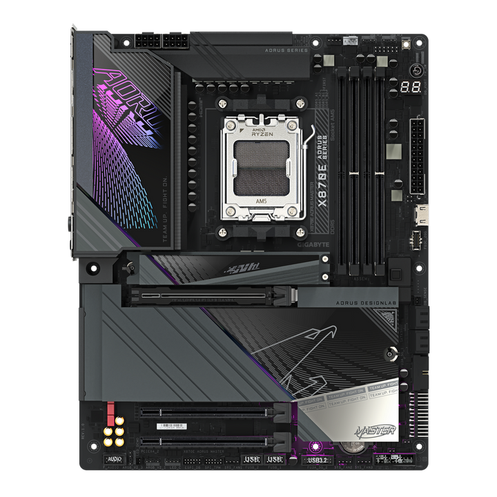 GIGABYTE X870E Aorus Master Wifi DDR5 AMD Motherboard - Byte Baazar