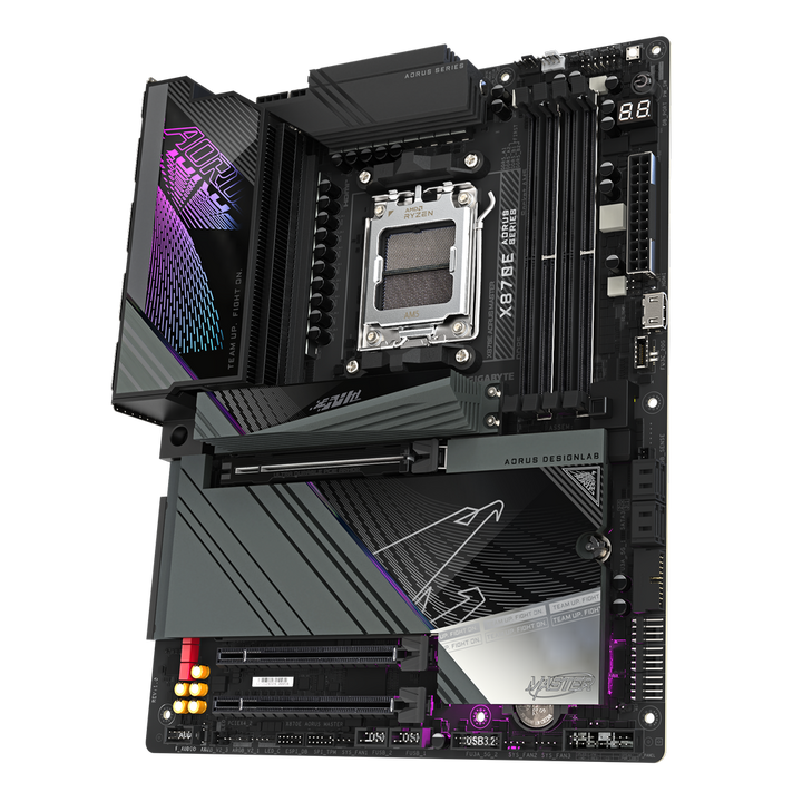 GIGABYTE X870E Aorus Master Wifi DDR5 AMD Motherboard - Byte Baazar