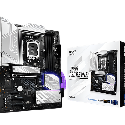 ASROCK Z890 Pro RS WIFI DDR5 Intel Motherboard - Byte Baazar