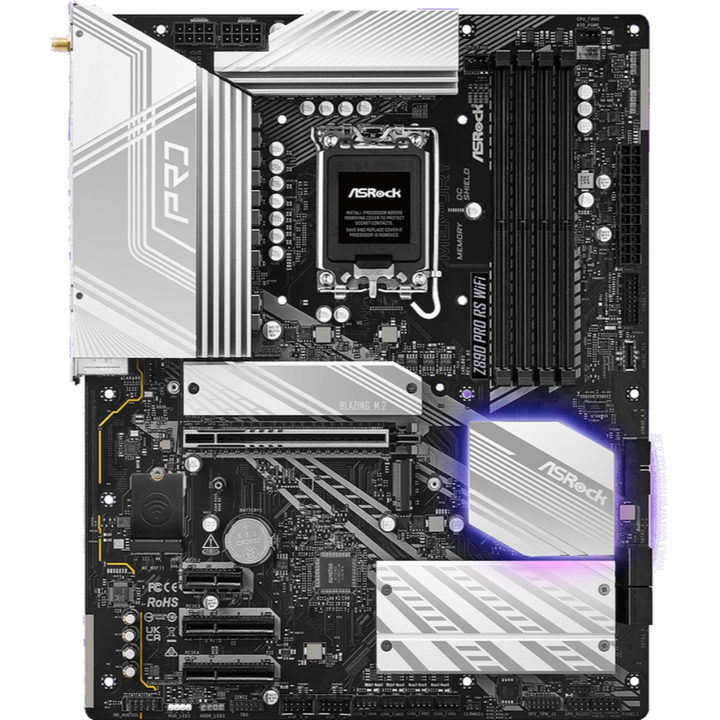 ASROCK Z890 Pro RS WIFI DDR5 Intel Motherboard - Byte Baazar