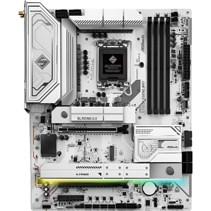 ASROCK Z890 Steel Legend WIFI DDR5 Intel Motherboard - Byte Baazar