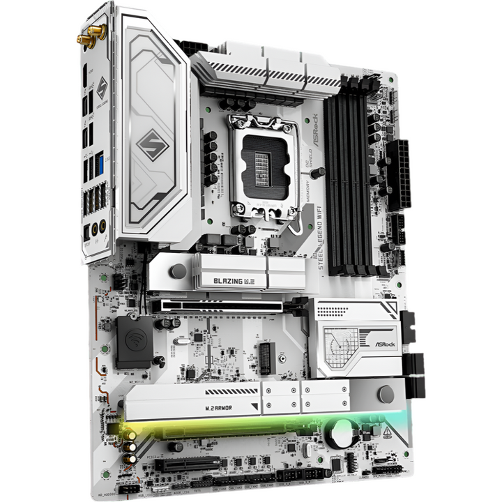 ASROCK Z890 Steel Legend WIFI DDR5 Intel Motherboard - Byte Baazar