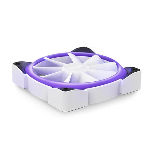 NZXT Aer RGB 2 120mm RGB Cabinet Fans (White) (Single Pack) - Byte Baazar