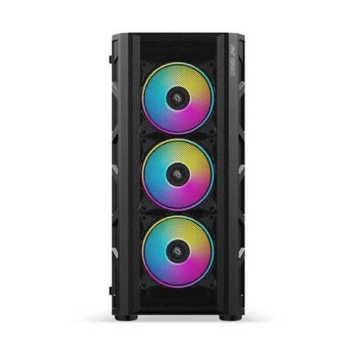 ANT ESPORTS 510 Air ARGB EATX Mid Tower Cabinet (Black) - Byte Baazar