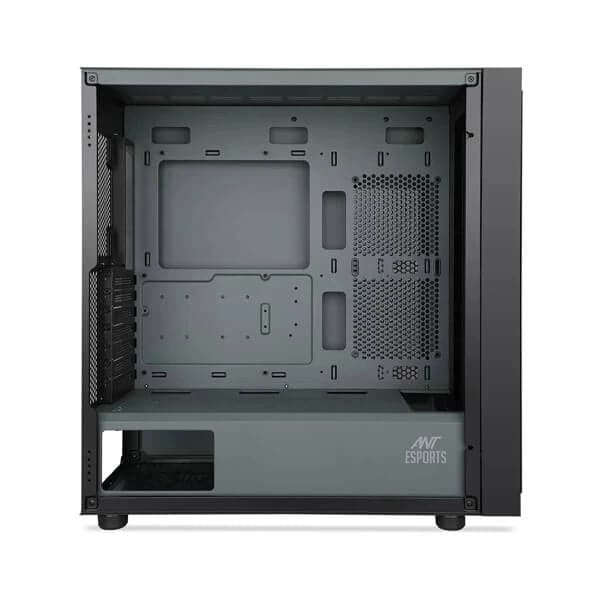 ANT ESPORTS 690 Air ARGB ATX Mid Tower Cabinet (Black) - Byte Baazar