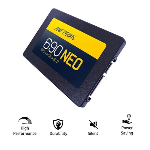 ANT ESPORTS 690 Neo 128GB 2.5 SATA SATA3 Solid State Drive (SSD) - Byte Baazar