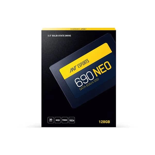 ANT ESPORTS 690 Neo 128GB 2.5 SATA SATA3 Solid State Drive (SSD) - Byte Baazar