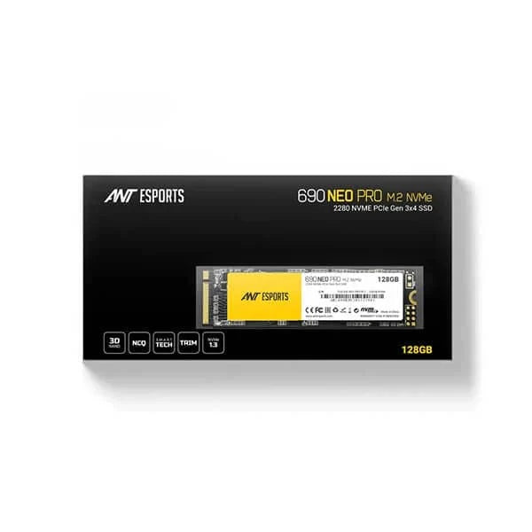 ANT ESPORTS 690 Neo Pro 128GB M.2 NVMe Gen3 Solid State Drive (SSD) - Byte Baazar