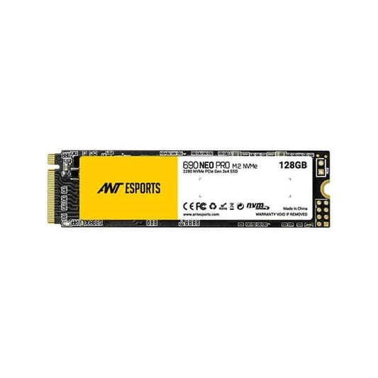 ANT ESPORTS 690 Neo Pro 128GB M.2 NVMe Gen3 Solid State Drive (SSD) - Byte Baazar