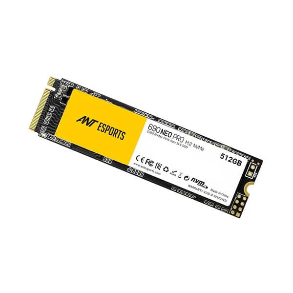 ANT ESPORTS 690 Neo Pro 512GB M.2 NVME Gen3 Solid State Drive (SSD) - Byte Baazar