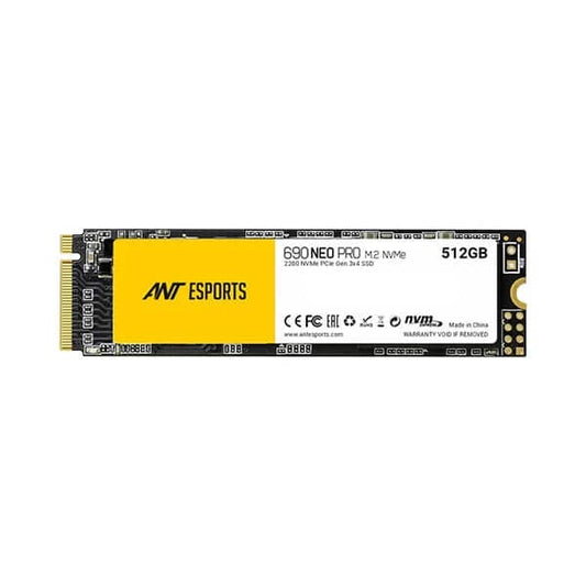 ANT ESPORTS 690 Neo Pro 512GB M.2 NVME Gen3 Solid State Drive (SSD) - Byte Baazar