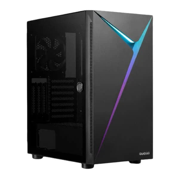 GAMDIAS Argus E4 Elite ARGB ATX Mid Tower Cabinet ( Black ) - Byte Baazar