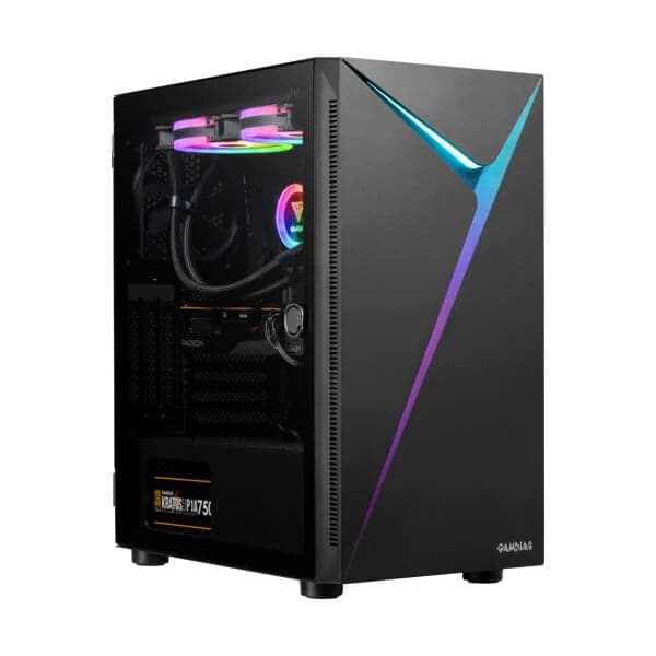 GAMDIAS Argus E4 Elite ARGB ATX Mid Tower Cabinet ( Black ) - Byte Baazar