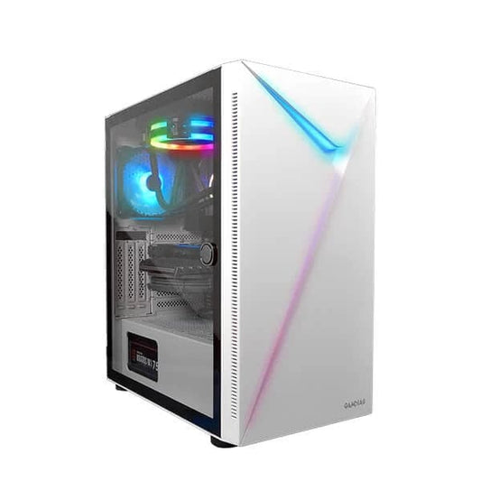 GAMDIAS Argus E4 Elite ATX Mid Tower Cabinet (White) - Byte Baazar