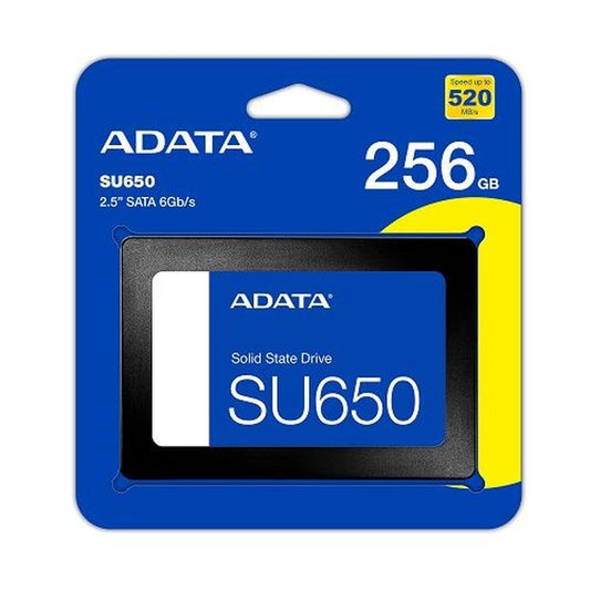 ADATA Ultimate SU650 256GB SATA 3D NAND 2.5 SATA Internal Solid State Drive ( SSD ) - Byte Baazar