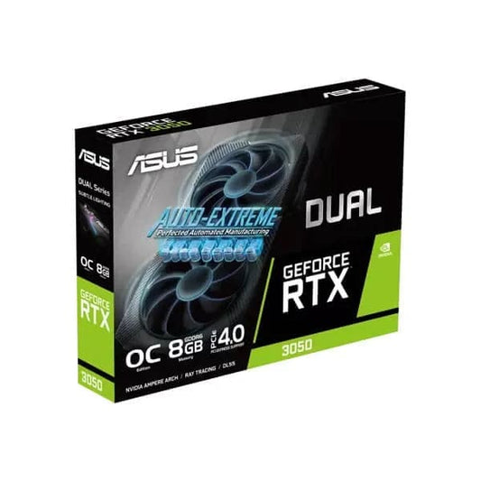 ASUS GeForce RTX 3050 Dual OC Edition 8GB Nvidia Graphic Card - Byte Baazar